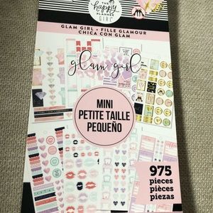 Happy Planner Glam Girl sticker pack 🎀🎀